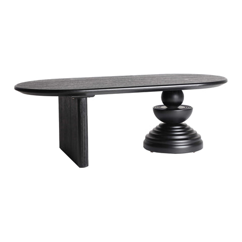 Mesa de Centro Artesanal con Madera Pino Reciclada KRASIC