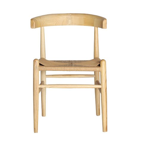 Silla Rustica con Madera de Olmo y Cuerda KARVAG