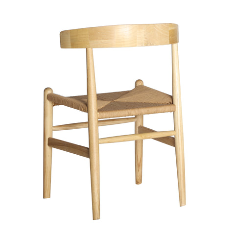 Silla Rustica con Madera de Olmo y Cuerda KARVAG