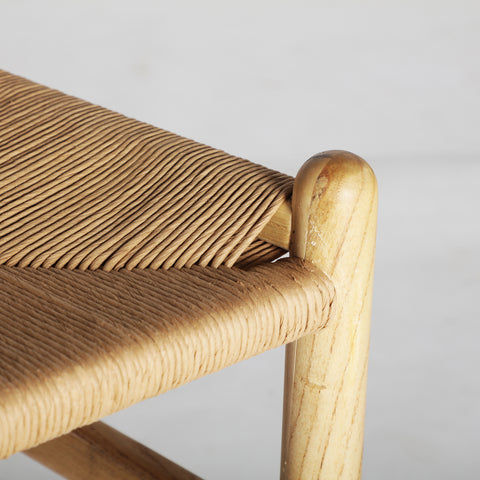 Silla Rustica con Madera de Olmo y Cuerda KARVAG