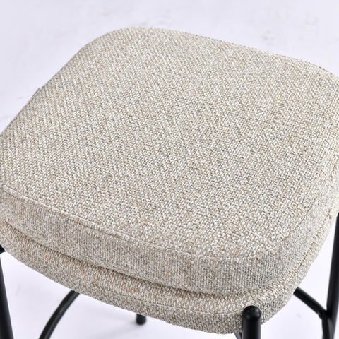 Pack de 2 Taburetes con Estructura de Hierro SEGONZAC