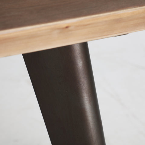 Mesa de Comedor Tapa Madera Maciza NARBONA