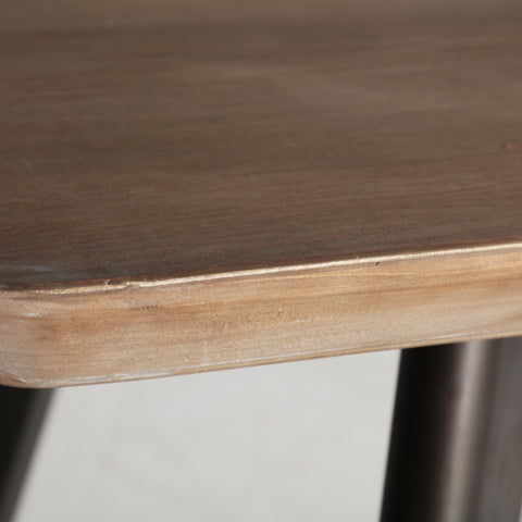 Mesa de Comedor Tapa Madera Maciza NARBONA