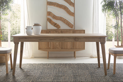 Mesa de Comedor con Madera Mindi NYRY
