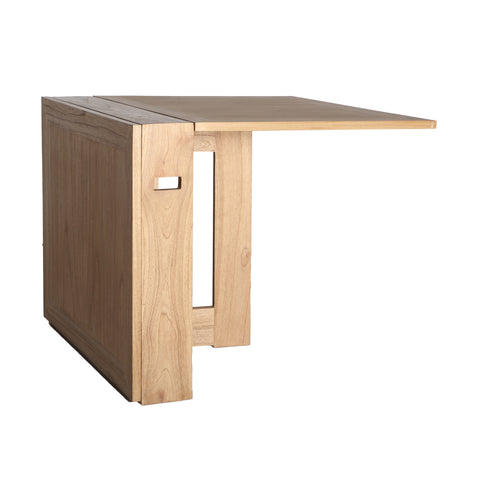 Mesa de Comedor Plegable con Madera Mindi NYRY