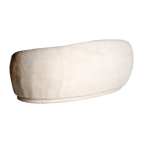 Sofá 2 Plazas De Algodón Bouclé Beige WILTHEN
