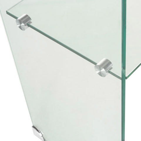 Consola de Cristal Curvado CAIMAN