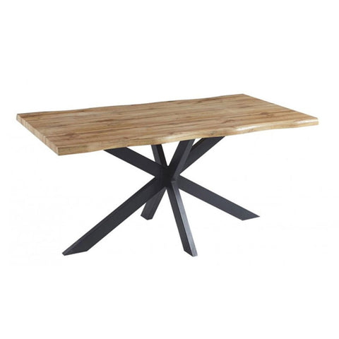 mesa rectangylar tapa dm y base mesa cruzada