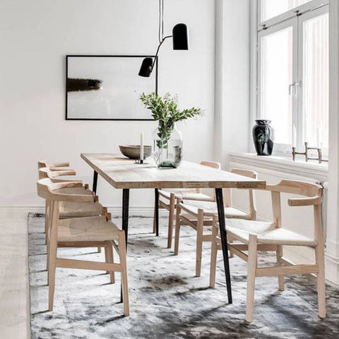 Mesa de Comedor con Tapa Madera PARANÁ