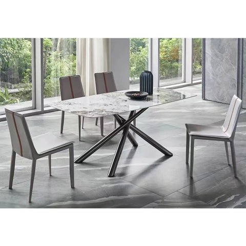 Mesa de Comedor Cristal Templado TASSI