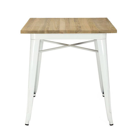 Mesa Alta de Comedor con Tapa de Madera TOLI