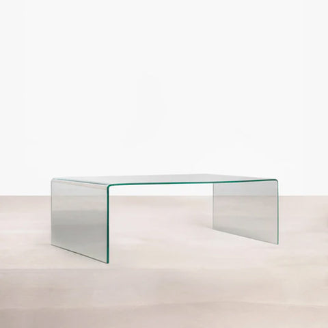 Mesa de Centro Cristal Curvado CHEVAL