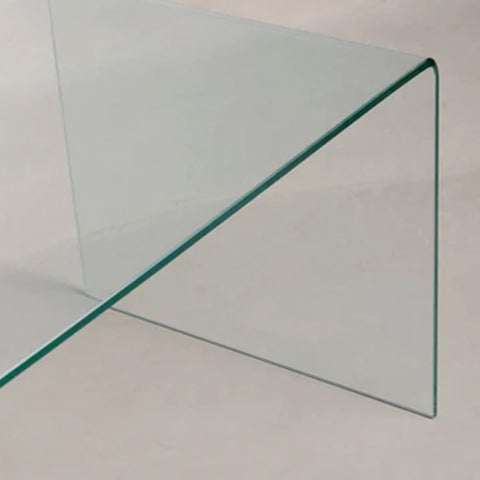 Mesa de Centro Cristal Curvado CHEVAL