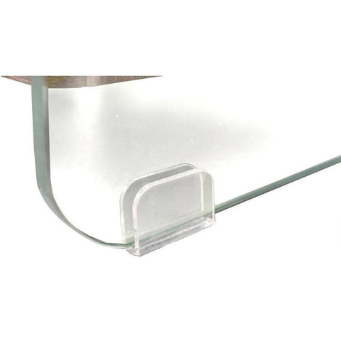 Mesa Auxiliar de Cristal con Cajones PANTANO
