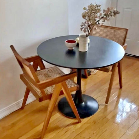 Mesa de Comedor con Base Metálica TULIP