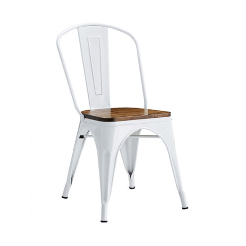 Pack de 5 Sillas de Comedor con Asiento Madera TOLI