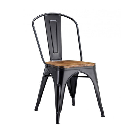 Pack de 5 Sillas de Comedor con Asiento Madera TOLI