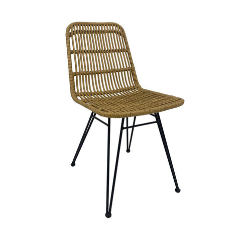 Pack de 4 Sillas de Comedor de Ratán YAKARTA