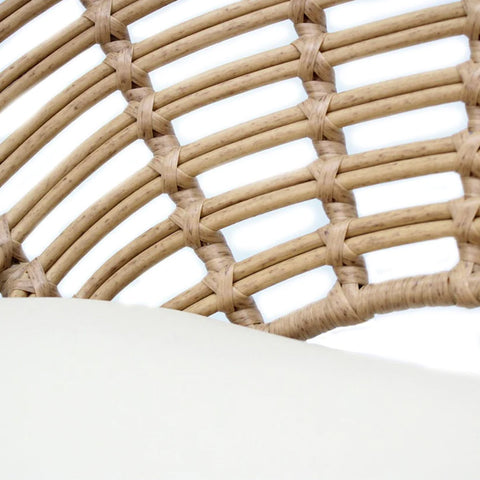 Pack de 2 Sillones de Exterior en Ratán Beige CIDORA