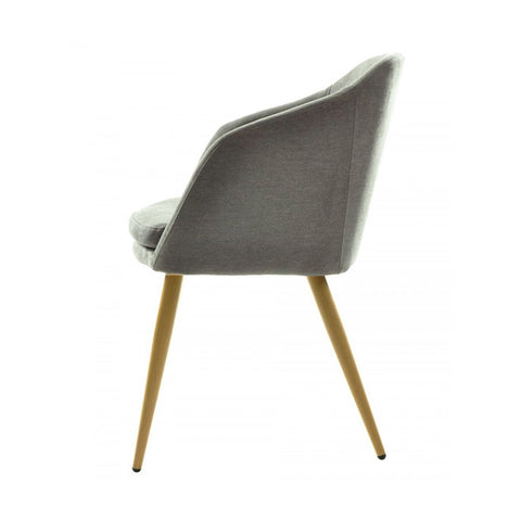 Pack de 2 Sillones en Tejido y Metal LAGART