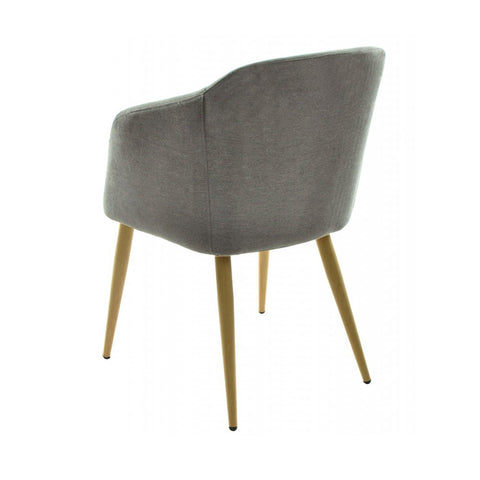 Pack de 2 Sillones en Tejido y Metal LAGART
