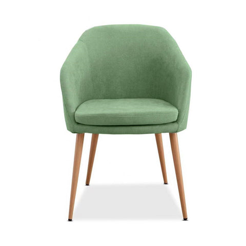 Pack de 2 Sillones en Tejido y Metal LAGART