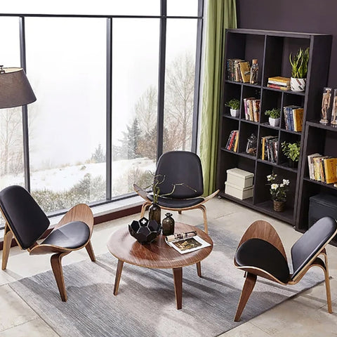 Sillón de Diseño NÓRDICO con Piel Vegana