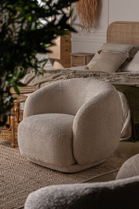 Sillón en Estilo Moderno BOUCLE PRIVAS