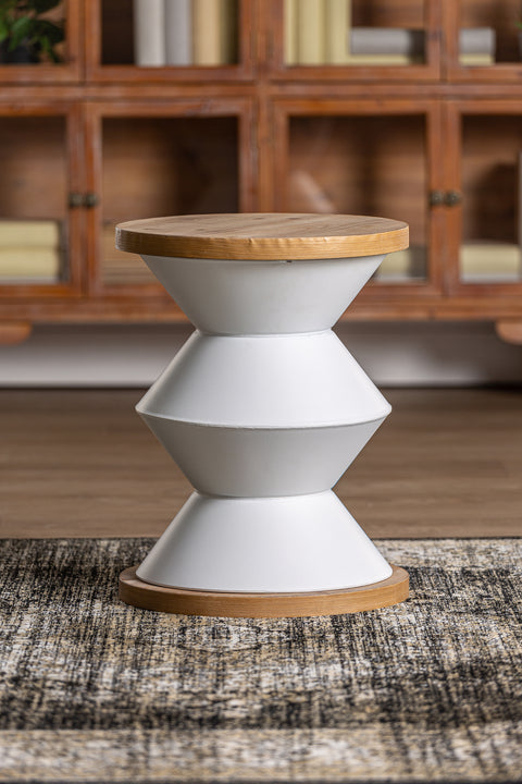 Mesa Auxiliar en Hierro y Madera MORIAT