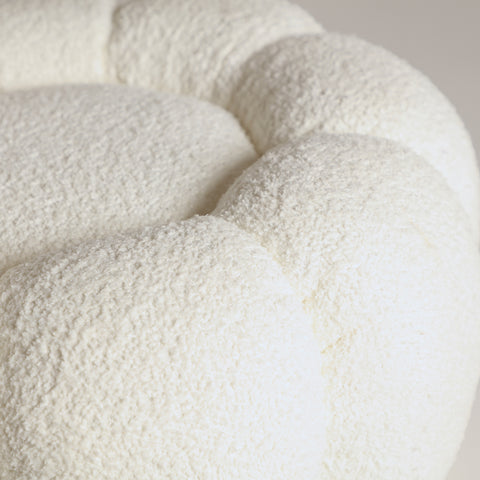 PUFF Bouclé Ideal Para Salon CREST