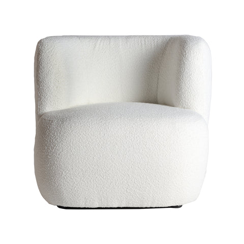 Sillón en Algodón y Madera de Pino BATS BOUCLE