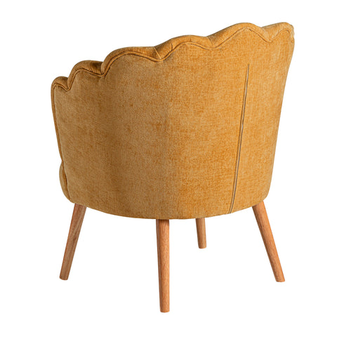 Sillón en Poliester y Madera de Pino DUMES