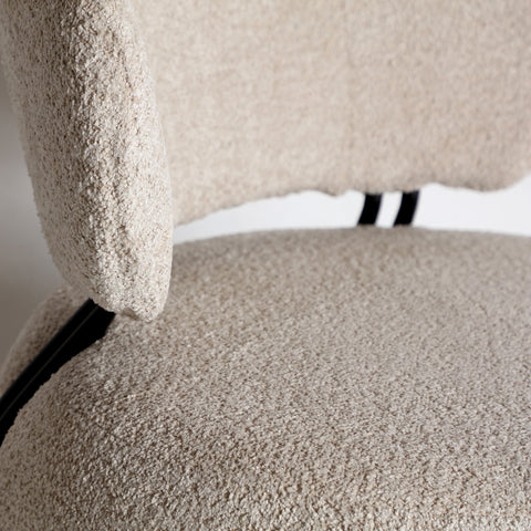 Sillón en Poliéster y Madera VALENCE