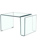 Mesa Auxiliar de Cristal ATLANTIS