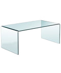 Mesa de Centro Cristal Curvado CHEVAL