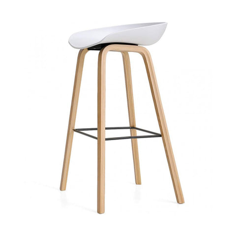 Pack de 4 Taburetes en Polipropileno Alto COLONIA