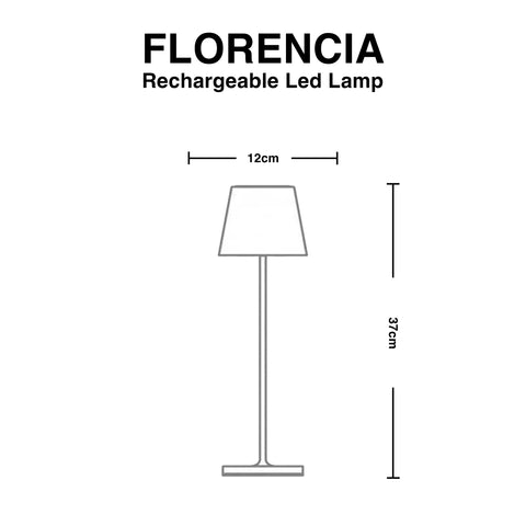 Lámpara de Mesa LED FLORENCIA