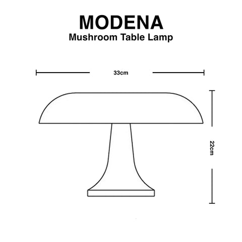 Lámpara de Mesa Retro MODENA