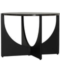 Mesa auxiliar Fresnay en acero y mármol sintético gris ceniza, diseño elegante y funcional para espacios modernos o clásicos.