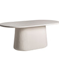 Mesa de comedor grande Inha en madera de mango y DM, diseño robusto y elegante para hasta 8 comensales, ideal para grandes reuniones.
